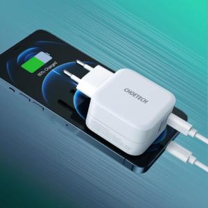 Ładowarka Choetech 1x USB-A 1x USB-C 3 A (6971824978759) 3