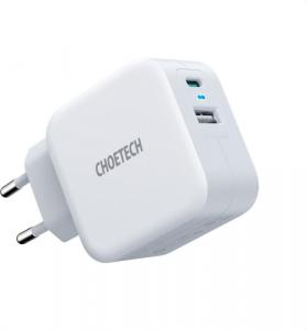 Ładowarka Choetech 1x USB-A 1x USB-C 3 A (6971824978759) 4