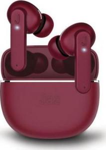 Słuchawki SBS Mobile Jaz Loop TWS Bordowe 2
