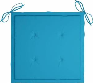 vidaXL vidaXL Krzesła ogrodowe z poduszkami, 6 szt., lite drewno akacjowe 5