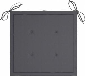 vidaXL vidaXL Krzesła ogrodowe z poduszkami, 6 szt., lite drewno akacjowe 6