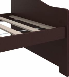 vidaXL 3-osobowa sofa/łóżko, ciemnobrązowa, drewno sosnowe, 90x200 cm 7