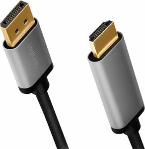 Kabel LogiLink DisplayPort - HDMI 2m czarny (1_812820) 2