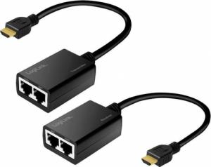 System przekazu sygnału AV LogiLink LogiLink Extender HDMI do 30m, 1080p/60Hz, 0.3m 1