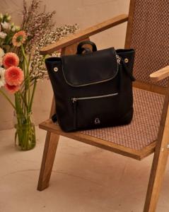 LuluCastagnette Plecak damski czarny LuluCastagnette PIERETTE NOIR 4