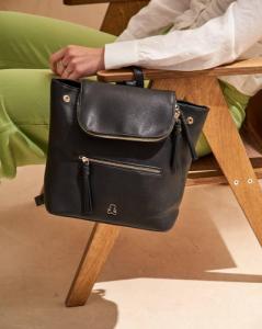 LuluCastagnette Plecak damski czarny LuluCastagnette PIERETTE NOIR 5