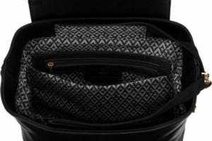 LuluCastagnette Plecak damski czarny LuluCastagnette PIERETTE NOIR 9