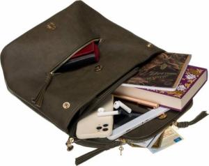 LuluCastagnette Plecak miejski khaki LuluCastagnette PIERETTE KAKI 15