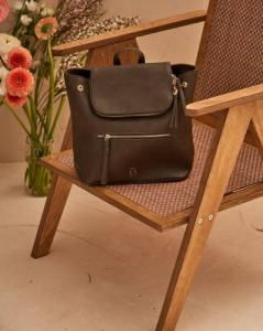 LuluCastagnette Plecak miejski khaki LuluCastagnette PIERETTE KAKI 3