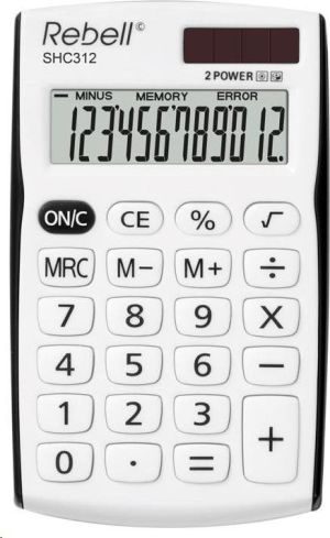 Kalkulator Rebell SHC312 BK (RE-SHC312 BK BX) 1