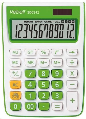Kalkulator Rebell SDC912 GR (RE-SDC912 GR BX) 1