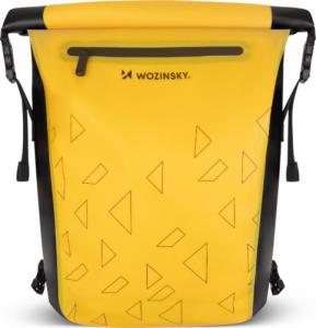 Wozinsky Wodoszczelny plecak rowerowy ze stelażem torba rowerowa 2w1 23l żółty (WBB31YE) 1