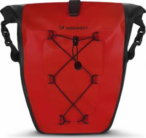 Wozinsky Wozinsky wodoodporna torba rowerowa sakwa na bagażnik 25l czerwony (WBB24RE) 1