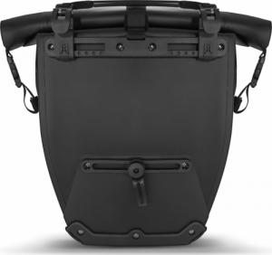 Wozinsky Wodoodporna torba rowerowa sakwa na bagażnik 25l 2w1 czarny (WBB24BK) 19