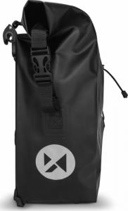 Wozinsky Wodoodporna torba rowerowa sakwa na bagażnik 25l 2w1 czarny (WBB24BK) 20