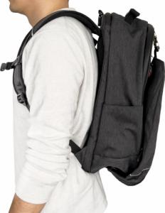 Wozinsky Torba rowerowa na bagażnik plecak rowerowy ze stelażem 2w1 40l czarny (WBB33BK) 4