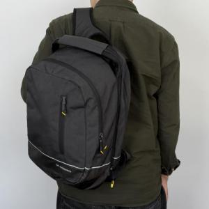 Wozinsky Dwuczęściowa torba rowerowa plecak 2w1 30l czarna (WBB30BK) 11