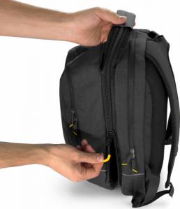 Wozinsky Dwuczęściowa torba rowerowa plecak 2w1 30l czarna (WBB30BK) 5