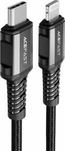 Kabel USB Acefast USB-C - Lightning 1.2 m Czarny (6974316280484) 1