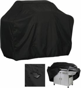 Hurtel Wodoodporny pokrowiec na grilla plandeka osłona XXL 190 cm x 71 cm x 117 cm czarny 7