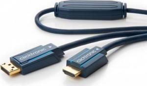 Kabel Clicktronic DisplayPort - HDMI 5m granatowy (JAB-6484878) 1