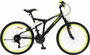 Amigo Racer 26 Cal 48 cm Junior 18SP Hamulce szczękowe Czarny 1