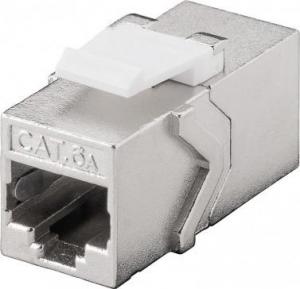 Goobay CAT 6A złącze modułowe Keystone RJ45 łącznik, STP 1