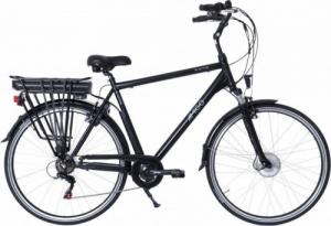 Rower elektryczny Amigo E-Active 28 Cal 56 cm Mężczyźni 6SP Hamulce szczękowe Matowa czerń 1