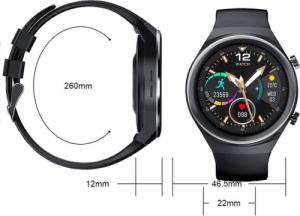 Smartwatch Rubicon RNCE68 Czerwony  (RNCE68RBX01AX) 12