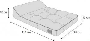 Hobbydog Materac Destiny Grafit XL 6