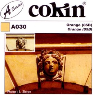 Filtr Cokin A030 Pomarańcozwy 85B (WA1T030) 1