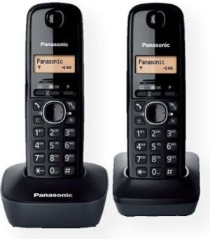 Telefon stacjonarny Panasonic Czarny 1