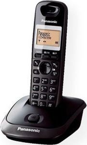 Telefon stacjonarny Panasonic Panasonic KX-TG2511FXT Cordless phone, Black / LCD / Memory 50 numbers / Memory for 50 incoming numbers / (5 levels) Auto-repeat, dialing station number, ringtone 10, selectable -KX-TG2511FXT 1