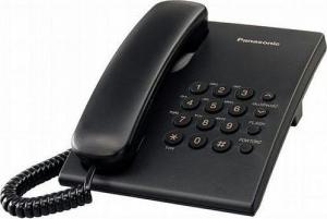 Telefon stacjonarny Panasonic KX-TS500FXB Czarny 1