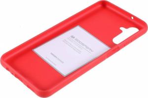 Mercury Goospery Etui SAMSUNG GALAXY A13 5G Matowy Silikon Mercury Soft Jelly czerwone 2