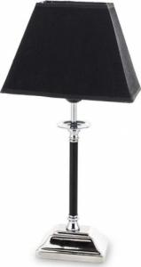 Lampa stołowa Art-Pol Lampa metalowa czarno-srebrna stołowa H: 48 cm 1