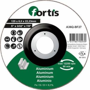 Fortis Tarcza ścierna, do obróbki zgrubnej aluminium FORTIS 1