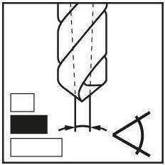 Wiertło FORMAT GT Wiertło pełnowęglikowe HPC, typ UNI, z chłodzeniem wewnętrznym, 8 x D FORMAT GT 10