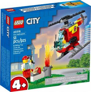 LEGO City Helikopter strażacki (60318) 1