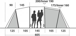 Namiot turystyczny Easy Camp Huntsville Twin 600 zielony 10