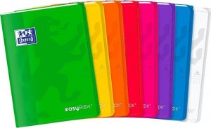 Oxford Zeszyt A5/60K kratka PP Eeasybook mix (8szt) 1