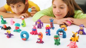 Tm Toys Hey Clay - Masa plastyczna do lepienia ptaków z farmy 13