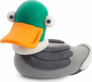 Tm Toys Hey Clay - Masa plastyczna do lepienia ptaków z farmy 4