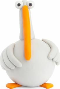 Tm Toys Hey Clay - Masa plastyczna do lepienia ptaków z farmy 5