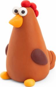 Tm Toys Hey Clay - Masa plastyczna do lepienia ptaków z farmy 6