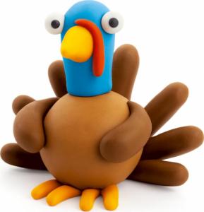 Tm Toys Hey Clay - Masa plastyczna do lepienia ptaków z farmy 8