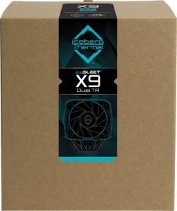 Chłodzenie CPU Iceberg IceSLEET X9 Dual TR (ICESLEETX9-D0A) 12