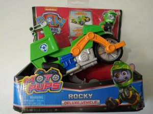 Spin Master Spin Master Paw Patrol Moto Pups Rockys Motorbike, Toy Vehicle (Multicolored, With Toy Figure) 1