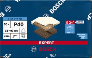 Bosch Bosch Expert C470 sanding sheet, 93mm, K40 (50 pieces, for delta sanders) 3