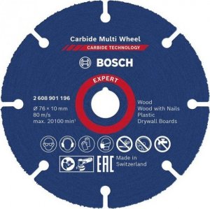 Bosch EXPERT Carbide Multi Wheel - Tarcza uniwersalna, 76x10mm 1